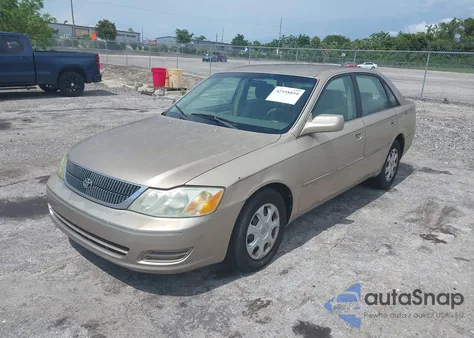 2002 Toyota Avalon Xl z USA, uszkodzony, nr VIN 4T1BF28B32U211712